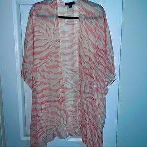 Karen Kane open front, sheer jacket